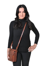 Load image into Gallery viewer, TK10649- Pup Hand Bag- Tan - Tinnakeenly Leathers