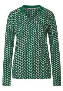 320671 - Green Long Sleeve Shirt - Cecil