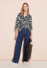 Load image into Gallery viewer, 344574- Navy Print Blouse - Street One