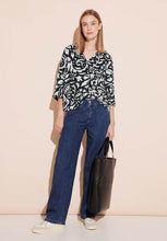 Load image into Gallery viewer, 344574- Navy Print Blouse - Street One