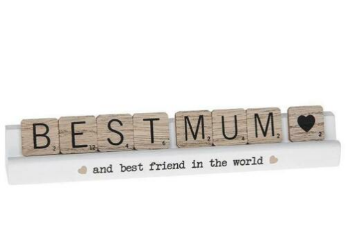 Scrabble Plaque- Mum