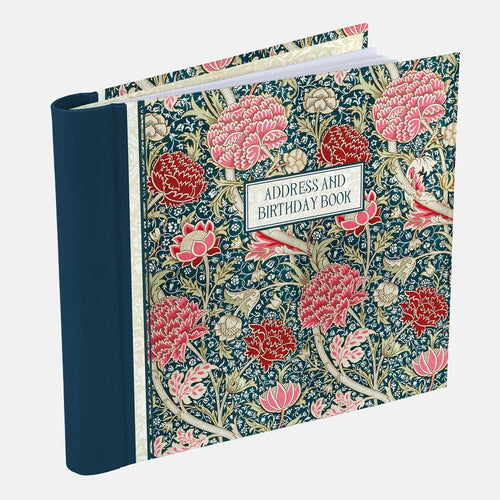 Address & Birthday Book - William Morris Cray