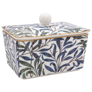 William Morris- Willow Bough Butter Dish