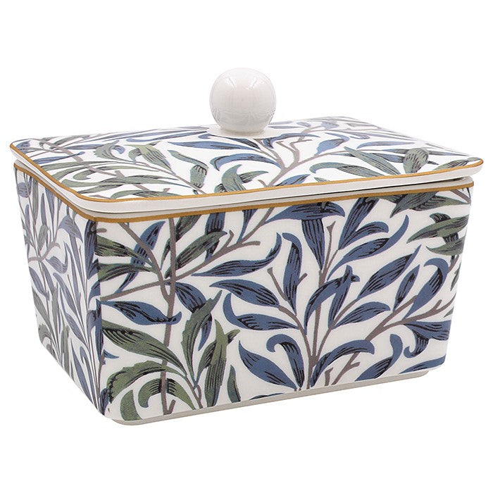 William Morris- Willow Bough Butter Dish