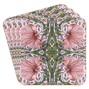 William Morris - New Pimpernel - Set of 4 Coasters