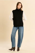 Load image into Gallery viewer, Black Knit Vest - Molly Bracken