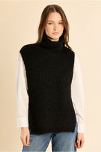 Load image into Gallery viewer, Black Knit Vest - Molly Bracken
