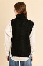 Load image into Gallery viewer, Black Knit Vest - Molly Bracken