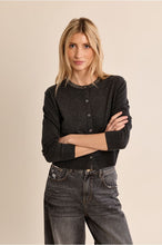Load image into Gallery viewer, Grey Sparkle Knit Cardigan - Molly Bracken