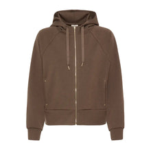 Load image into Gallery viewer, Brown Zip up Sweatshirt - Fransa