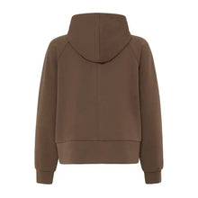 Load image into Gallery viewer, Brown Zip up Sweatshirt - Fransa