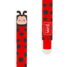 Load image into Gallery viewer, Legami Erasable Gel Pen Ladybug