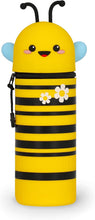 Load image into Gallery viewer, Legami 2 in 1 Soft Silicone Pencil Case Kawaii Bee