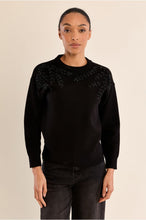 Load image into Gallery viewer, Black Sequins Jumper - Molly Bracken