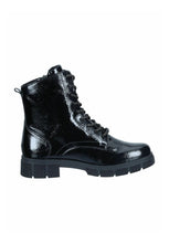 Load image into Gallery viewer, Black Fleece lined Boot - Remonte