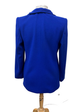 Load image into Gallery viewer, Short Wool Coat - Royal Blue - Christina Felix