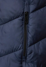 Load image into Gallery viewer, 211901- Navy Padded Coat - Street One