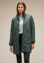 Load image into Gallery viewer, 211901- Green Padded Coat - Street One