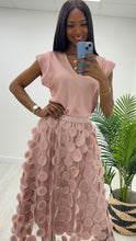 Load image into Gallery viewer, Blush Pink Disc Skirt