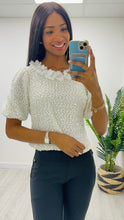 Load image into Gallery viewer, 23210 - Sequence Blouse - White - Kyla