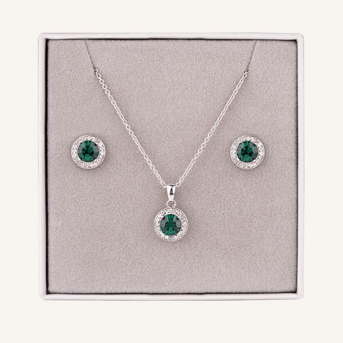 RG001- Emerald Stone Gift Set - D&X London