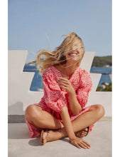 Load image into Gallery viewer, 434- Coral Cotton Dress - Molly Bracken