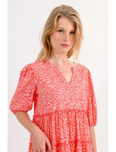 Load image into Gallery viewer, 434- Coral Cotton Dress - Molly Bracken