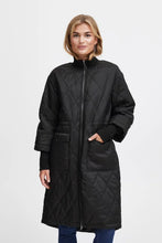 Load image into Gallery viewer, 2140- Black Puffer Jacket - Fransa