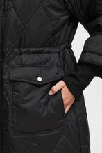 Load image into Gallery viewer, 2140- Black Puffer Jacket - Fransa