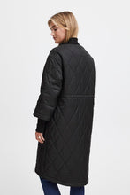 Load image into Gallery viewer, 2140- Black Puffer Jacket - Fransa