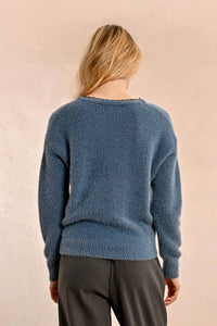 1190 - Knit Jumper with Lace Detail - Molly Bracken