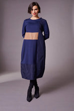 Load image into Gallery viewer, W23159- Taffeta Trim Dress - Peruzzi