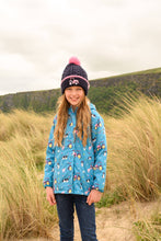 Load image into Gallery viewer, Freya Girls Coat Teal Farm- Little Lighthouse
