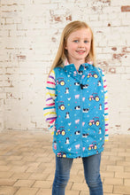 Load image into Gallery viewer, Alex Girls Gilet Teal Farm- Little Lighthouse