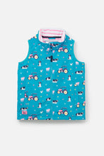 Load image into Gallery viewer, Alex Girls Gilet Teal Farm- Little Lighthouse