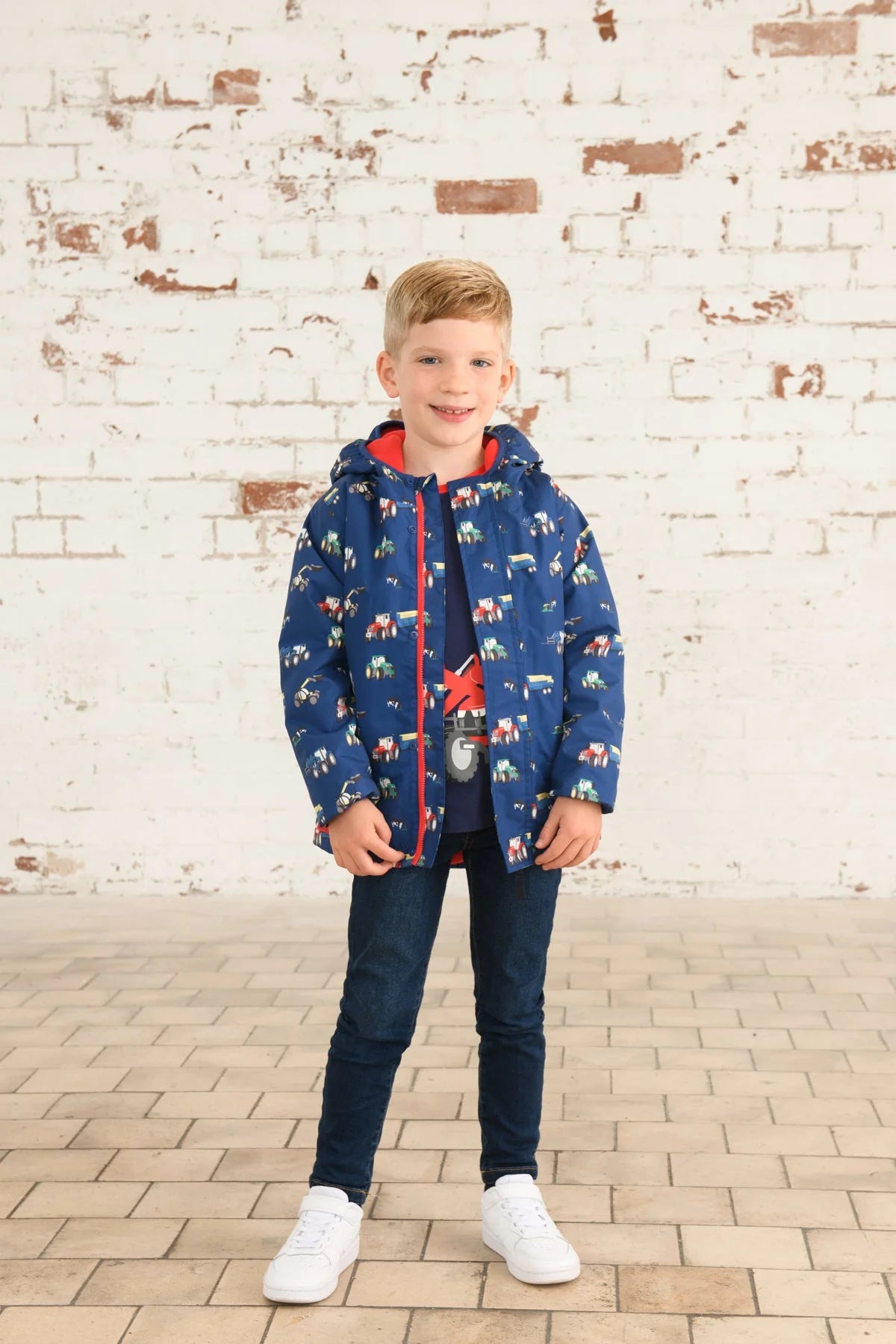 Boys tractor coat 2025