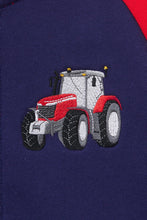 Load image into Gallery viewer, Jackson Full Zip Sweat Red Tractor - Little Lighthouse