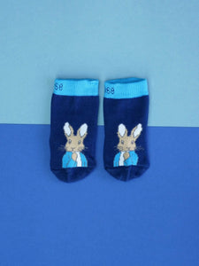 Peter Rabbit Navy Socks - Blade and Rose
