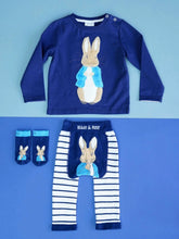 Load image into Gallery viewer, Peter Rabbit Navy Top - Blade and Rose