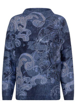 Load image into Gallery viewer, Paisley Print Long Sleeve Pullover- Olsen