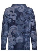 Load image into Gallery viewer, Paisley Print Long Sleeve Pullover- Olsen