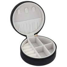 Load image into Gallery viewer, Round Jewellery Box - Black - Equilibrium