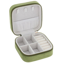 Load image into Gallery viewer, Square Jewellery Box - Olive - Equilibrium