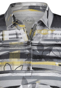 121358- Abstract Print Shirt - Rabe