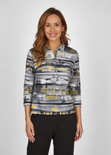 Load image into Gallery viewer, 121358- Abstract Print Shirt - Rabe