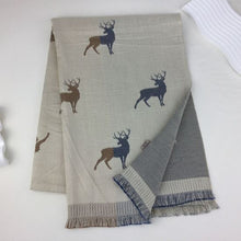 Load image into Gallery viewer, 235- Stag Scarf - Beige