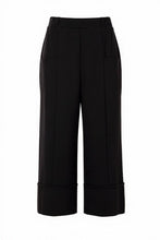 Load image into Gallery viewer, Turn Up Trousers Black - Peruzzi