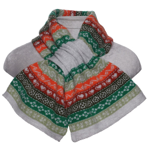 1044308- Pull Though Scarf Nordic Green - Zelly