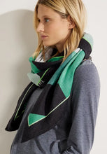 Load image into Gallery viewer, 572284- Easy Green Print Cosy Loop Scarf - Cecil
