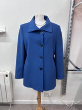 Load image into Gallery viewer, 4224490 - 3/4 Length Casaco Coat - Muted Royal Blue - Christina Felix